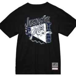 Mitchell & Ness T-Shirts & Tops-Hbcu Clutched Tee Jackson State University