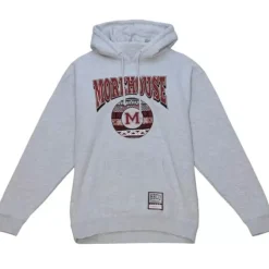 Mitchell & Ness Hoodies & Sweatshirts-Hbcu Pattern Hoody Morehouse College