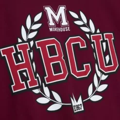 Mitchell & Ness T-Shirts & Tops-Hbcu Wreath Tee Morehouse College