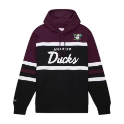 Mitchell & Ness Hoodies & Sweatshirts-Head Coach Hoodie Anaheim Ducks