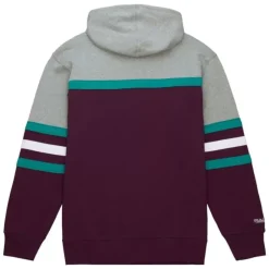 Mitchell & Ness Hoodies & Sweatshirts-Head Coach Hoodie Anaheim Ducks