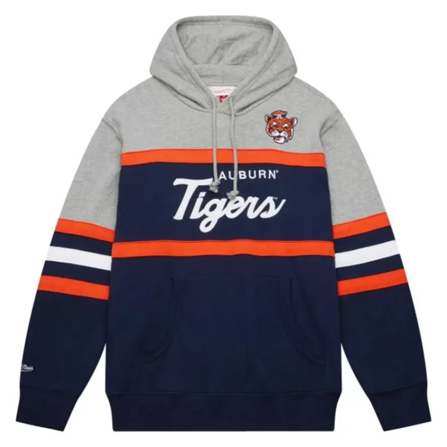 Mitchell & Ness Hoodies & Sweatshirts-Head Coach Hoodie Auburn University