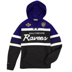 Mitchell & Ness Hoodies & Sweatshirts-Head Coach Hoodie Baltimore Ravens