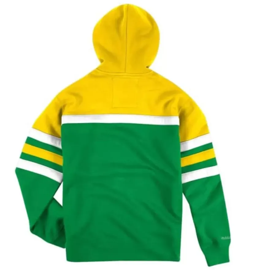 Mitchell & Ness Hoodies & Sweatshirts-Head Coach Hoodie Boston Celtics