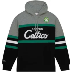 Mitchell & Ness Hoodies & Sweatshirts-Head Coach Hoodie Boston Celtics
