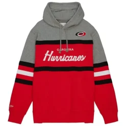 Mitchell & Ness Hoodies & Sweatshirts-Head Coach Hoodie Carolina Hurricanes