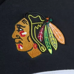 Mitchell & Ness Hoodies & Sweatshirts-Head Coach Hoodie Chicago Blackhawks