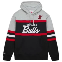 Mitchell & Ness Hoodies & Sweatshirts-Head Coach Hoodie Chicago Bulls