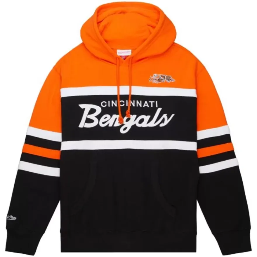 Mitchell & Ness Hoodies & Sweatshirts-Head Coach Hoodie Cincinnati Bengals