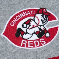 Mitchell & Ness Hoodies & Sweatshirts-Head Coach Hoodie Cincinnati Reds