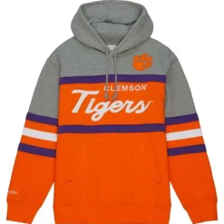 Mitchell & Ness Hoodies & Sweatshirts-Head Coach Hoodie Clemson University