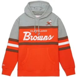 Mitchell & Ness Hoodies & Sweatshirts-Head Coach Hoodie Cleveland Browns