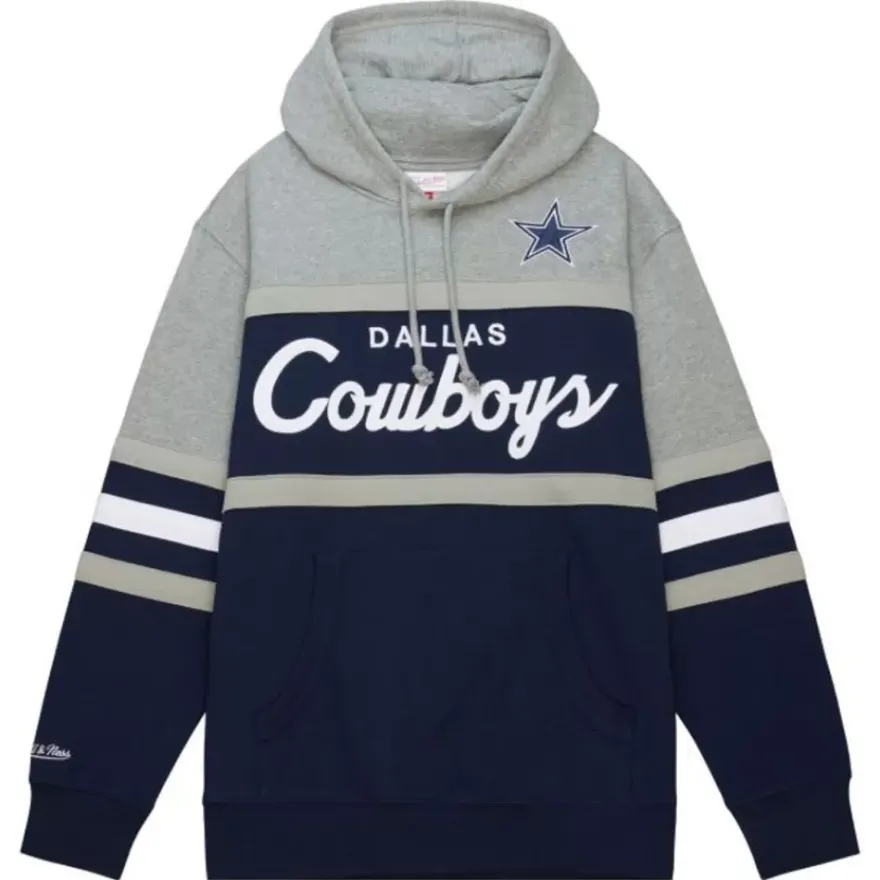 Mitchell & Ness Hoodies & Sweatshirts-Head Coach Hoodie Dallas Cowboys
