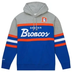 Mitchell & Ness Hoodies & Sweatshirts-Head Coach Hoodie Denver Broncos