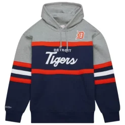 Mitchell & Ness Hoodies & Sweatshirts-Head Coach Hoodie Detroit Tigers