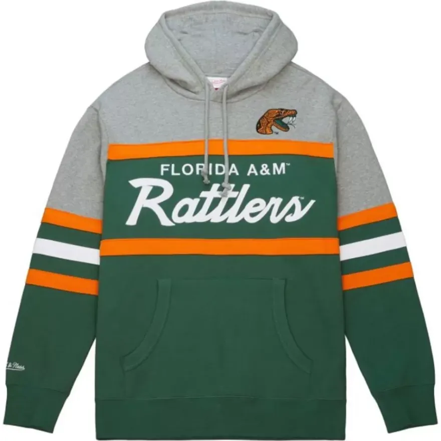 Mitchell & Ness Hoodies & Sweatshirts-Head Coach Hoodie Florida A&M University