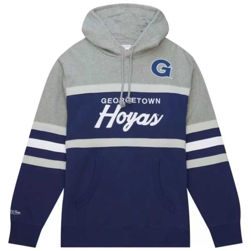 Mitchell & Ness Hoodies & Sweatshirts-Head Coach Hoodie Georgetown University