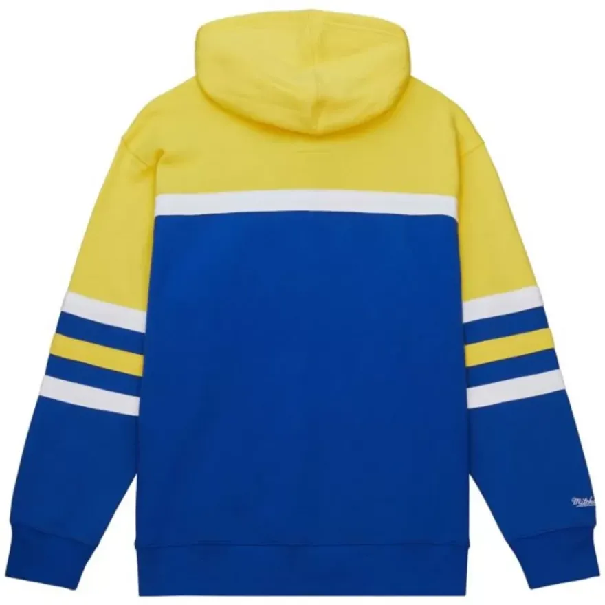 Mitchell & Ness Hoodies & Sweatshirts-Head Coach Hoodie Golden State Warriors