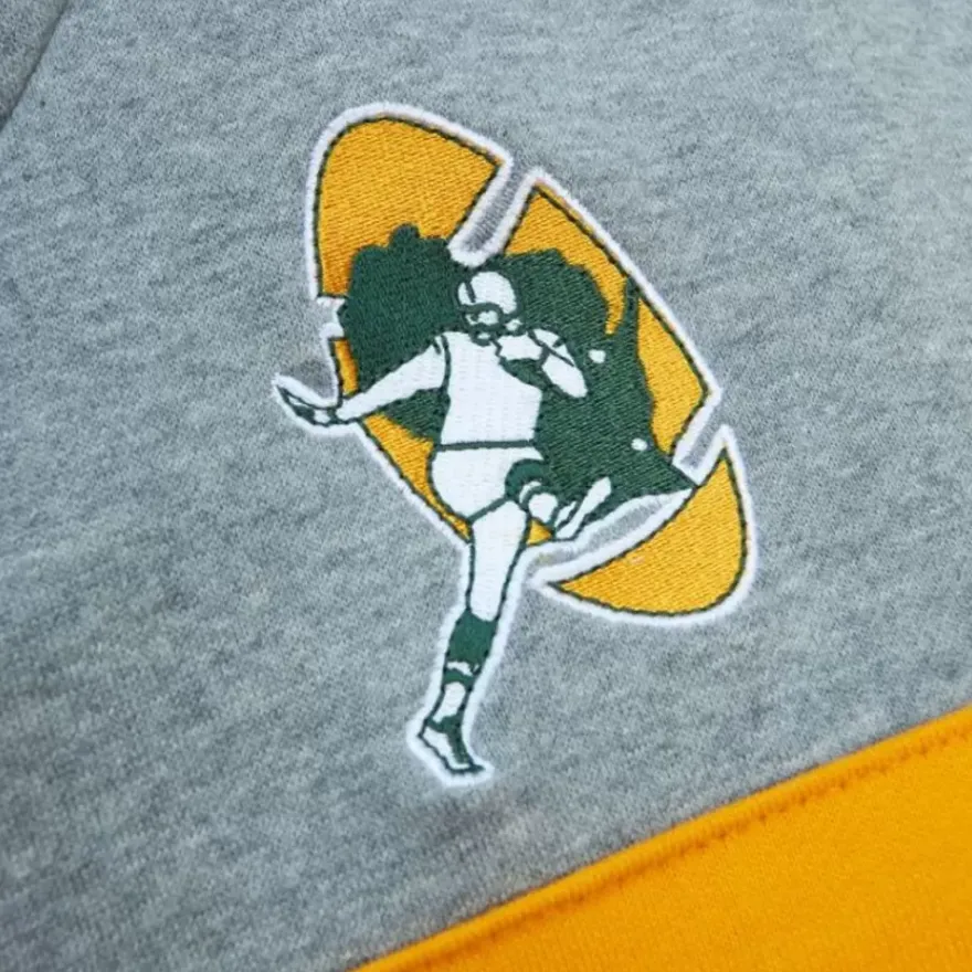 Mitchell & Ness Hoodies & Sweatshirts-Head Coach Hoodie Green Bay Packers