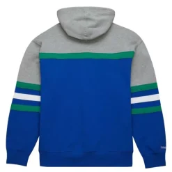 Mitchell & Ness Hoodies & Sweatshirts-Head Coach Hoodie Hartford Whalers