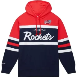 Mitchell & Ness Hoodies & Sweatshirts-Head Coach Hoodie Houston Rockets