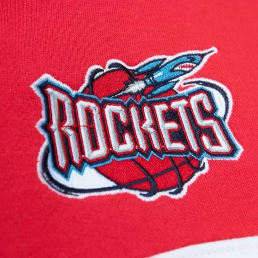 Mitchell & Ness Hoodies & Sweatshirts-Head Coach Hoodie Houston Rockets