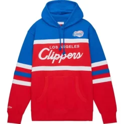 Mitchell & Ness Hoodies & Sweatshirts-Head Coach Hoodie Los Angeles Clippers