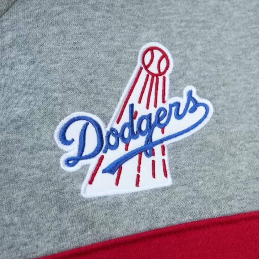 Mitchell & Ness Hoodies & Sweatshirts-Head Coach Hoodie Los Angeles Dodgers