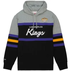 Mitchell & Ness Hoodies & Sweatshirts-Head Coach Hoodie Los Angeles Kings