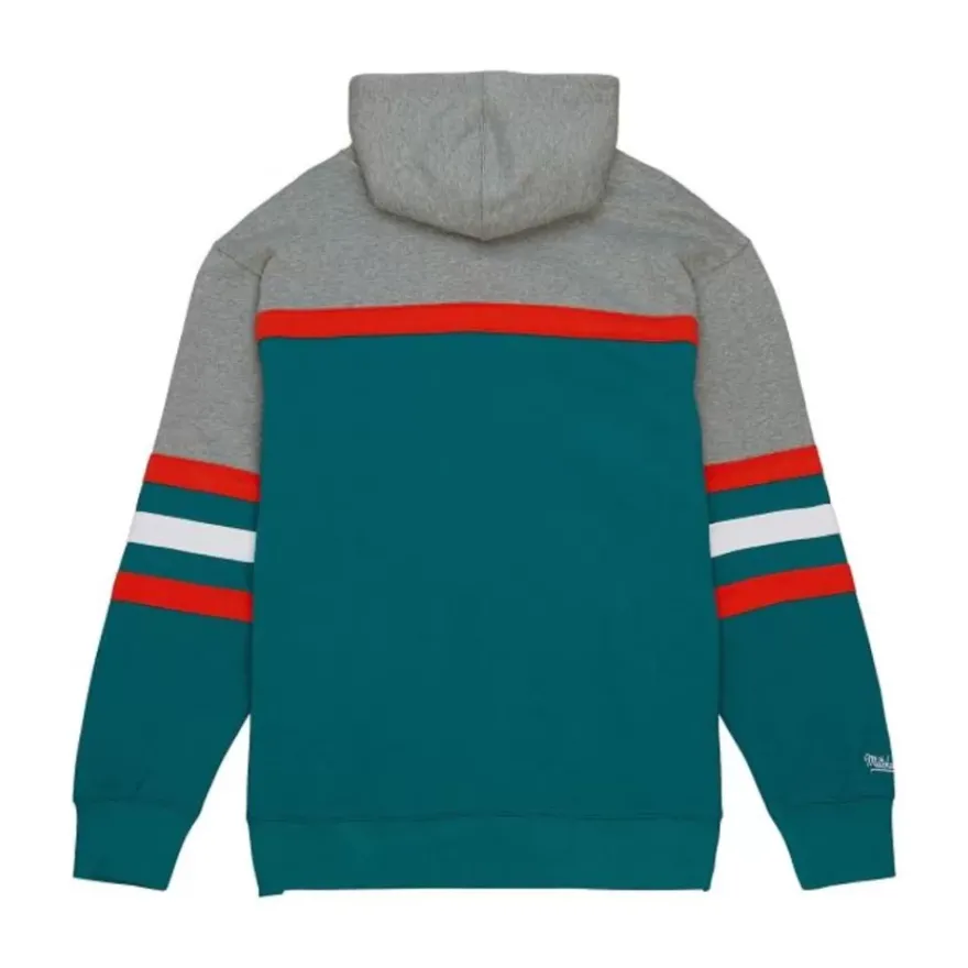 Mitchell & Ness Hoodies & Sweatshirts-Head Coach Hoodie Miami Dolphins