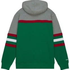 Mitchell & Ness Hoodies & Sweatshirts-Head Coach Hoodie Milwaukee Bucks