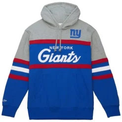 Mitchell & Ness Hoodies & Sweatshirts-Head Coach Hoodie New York Giants