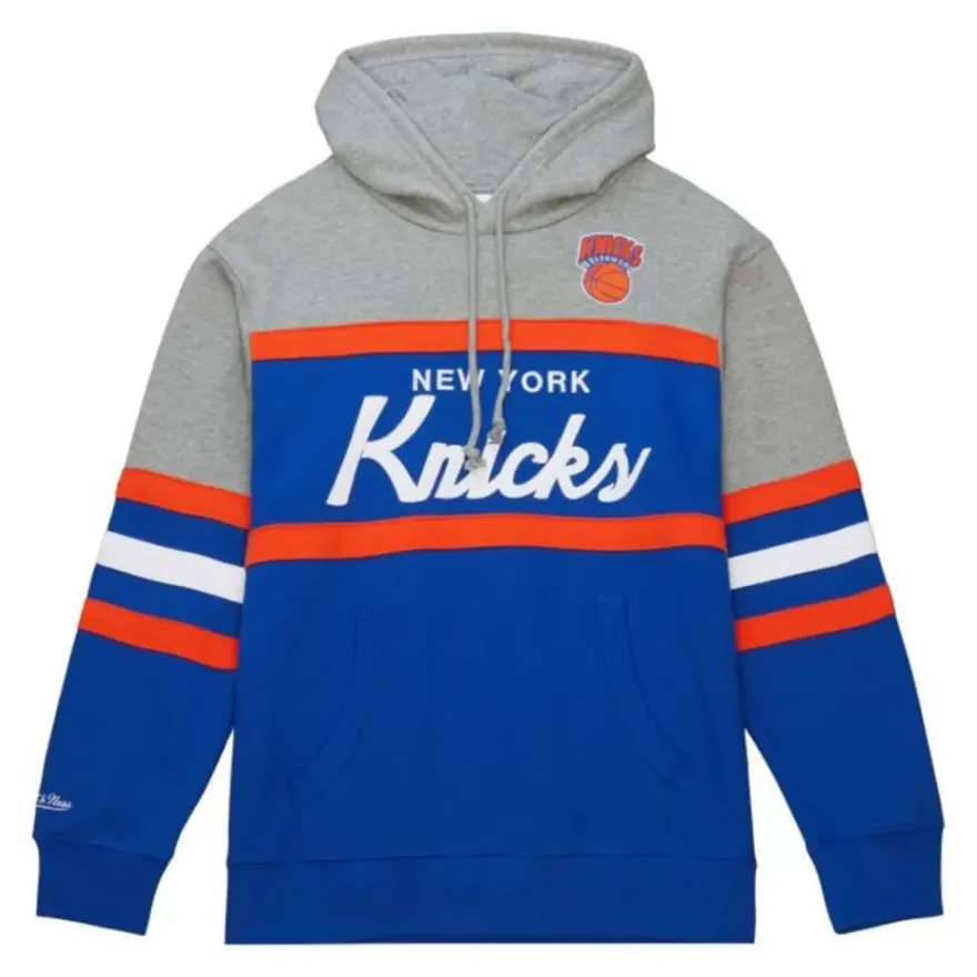 Mitchell & Ness Hoodies & Sweatshirts-Head Coach Hoodie New York Knicks