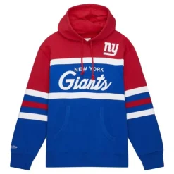 Mitchell & Ness Hoodies & Sweatshirts-Head Coach Hoodie New York Giants