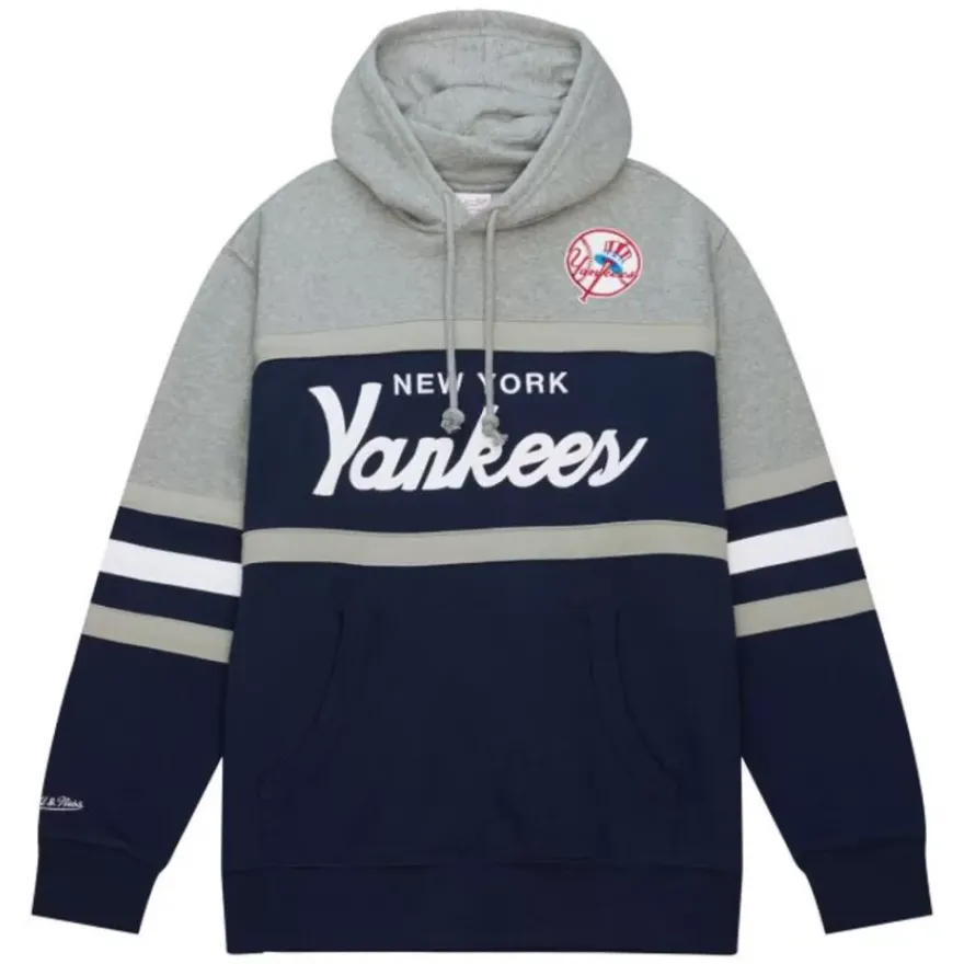 Mitchell & Ness Hoodies & Sweatshirts-Head Coach Hoodie New York Yankees