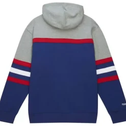 Mitchell & Ness Hoodies & Sweatshirts-Head Coach Hoodie New York Rangers