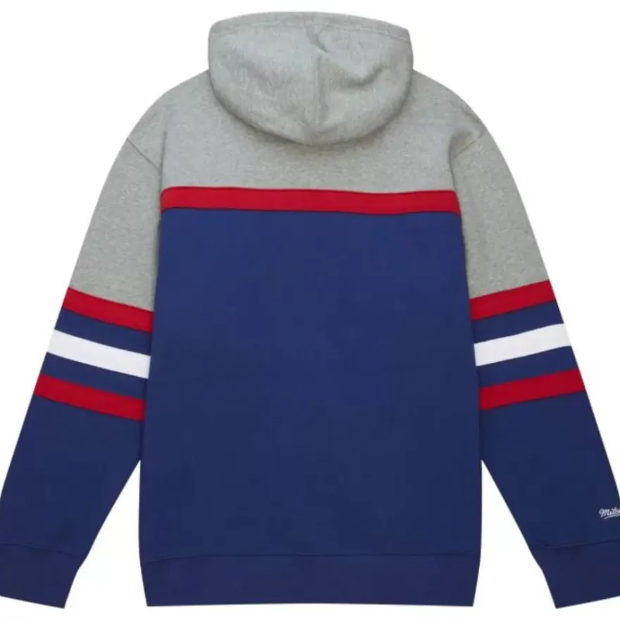 Mitchell & Ness Hoodies & Sweatshirts-Head Coach Hoodie New York Rangers