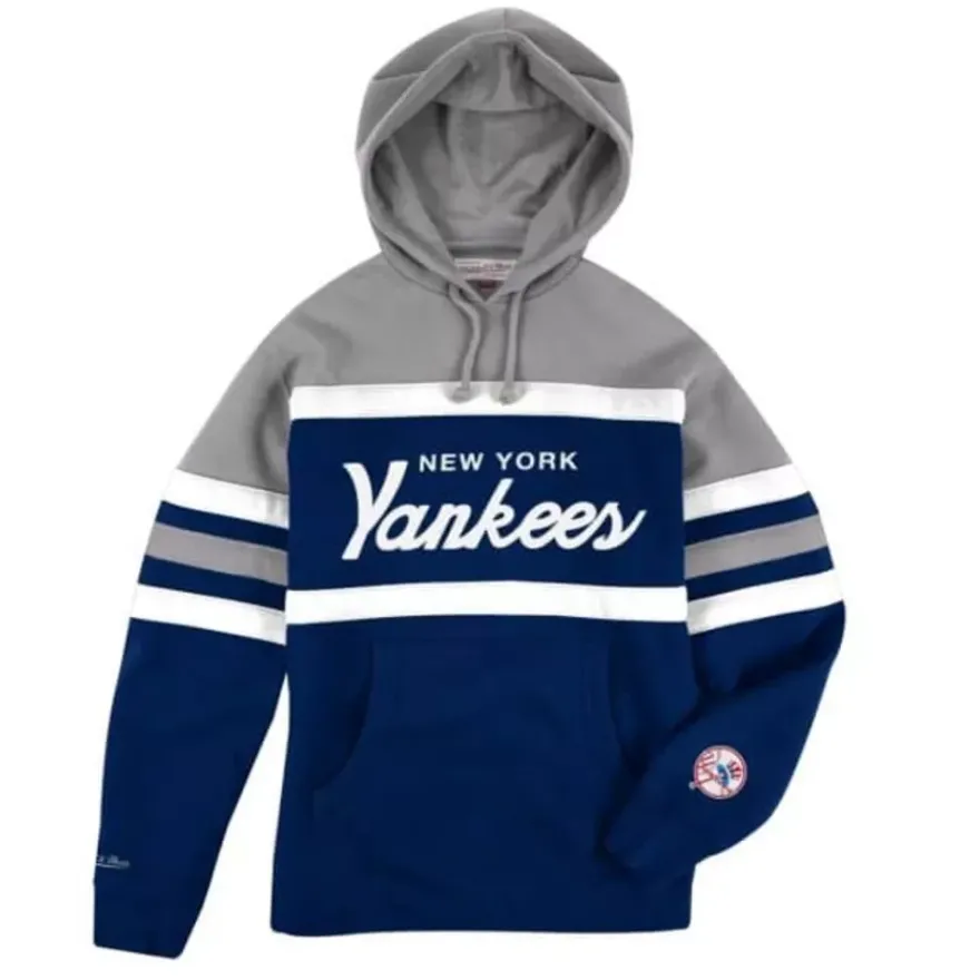 Mitchell & Ness Hoodies & Sweatshirts-Head Coach Hoodie New York Yankees