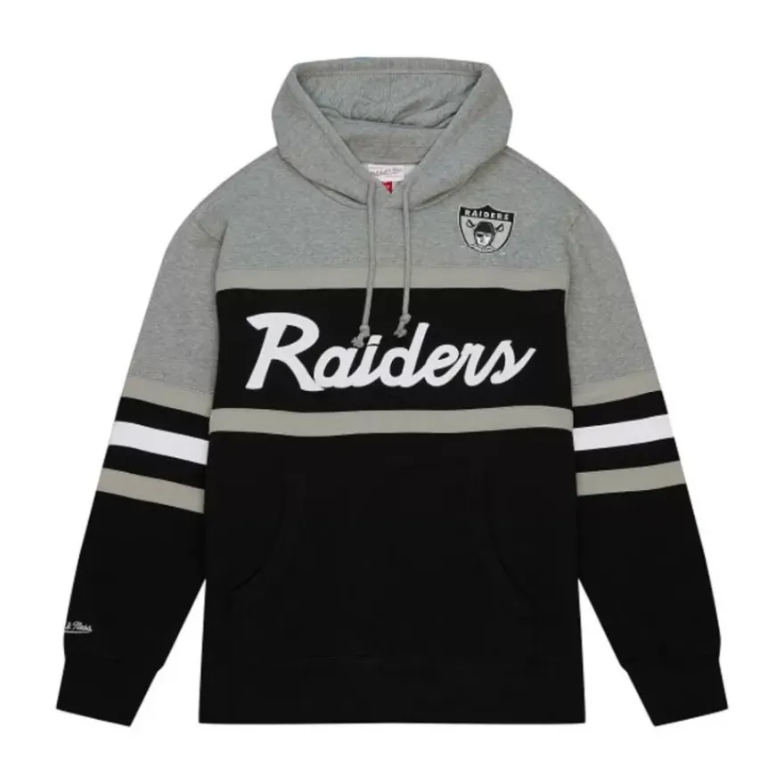 Mitchell & Ness Hoodies & Sweatshirts-Head Coach Hoodie Oakland Raiders