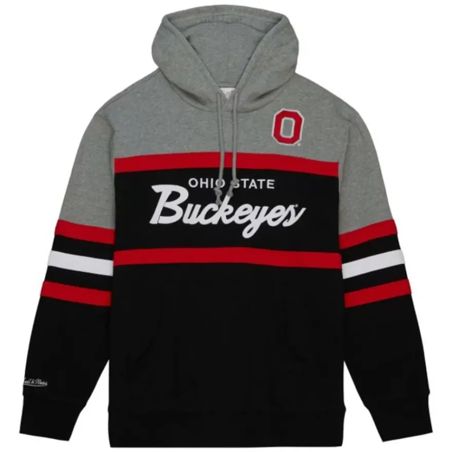 Mitchell & Ness Hoodies & Sweatshirts-Head Coach Hoodie Ohio State