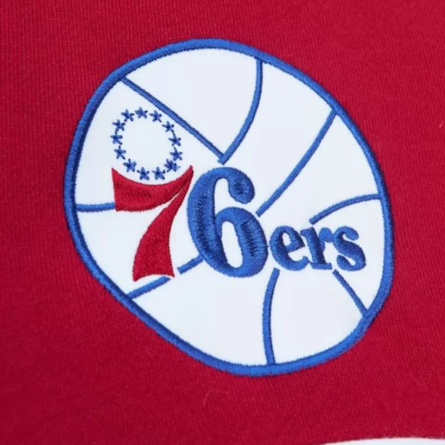 Mitchell & Ness Hoodies & Sweatshirts-Head Coach Hoodie Philadelphia 76Ers