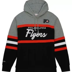 Mitchell & Ness Hoodies & Sweatshirts-Head Coach Hoodie Philadelphia Flyers