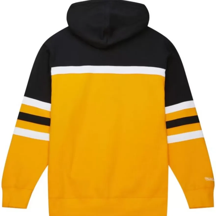 Mitchell & Ness Hoodies & Sweatshirts-Head Coach Hoodie Pittsburgh Penguins