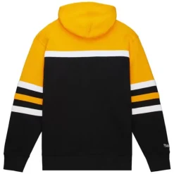 Mitchell & Ness Hoodies & Sweatshirts-Head Coach Hoodie Pittsburgh Steelers