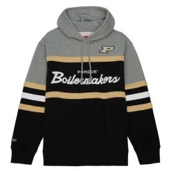 Mitchell & Ness Hoodies & Sweatshirts-Head Coach Hoodie Purdue University