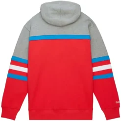 Mitchell & Ness Hoodies & Sweatshirts-Head Coach Hoodie Quebec Nordiques