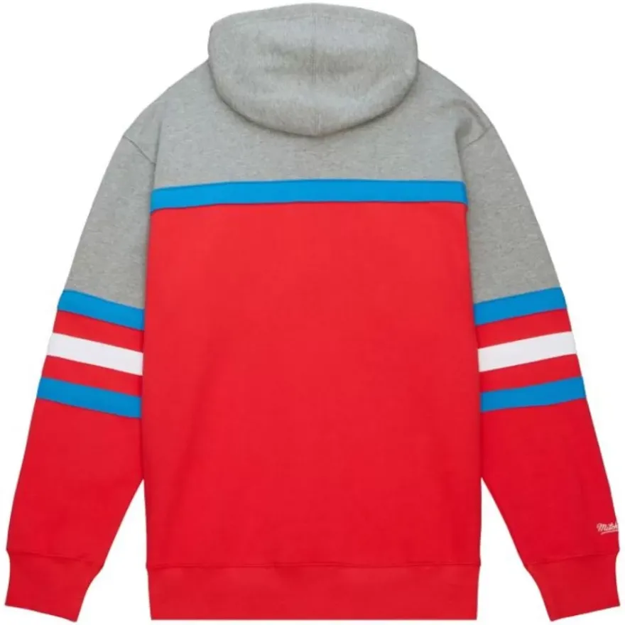 Mitchell & Ness Hoodies & Sweatshirts-Head Coach Hoodie Quebec Nordiques