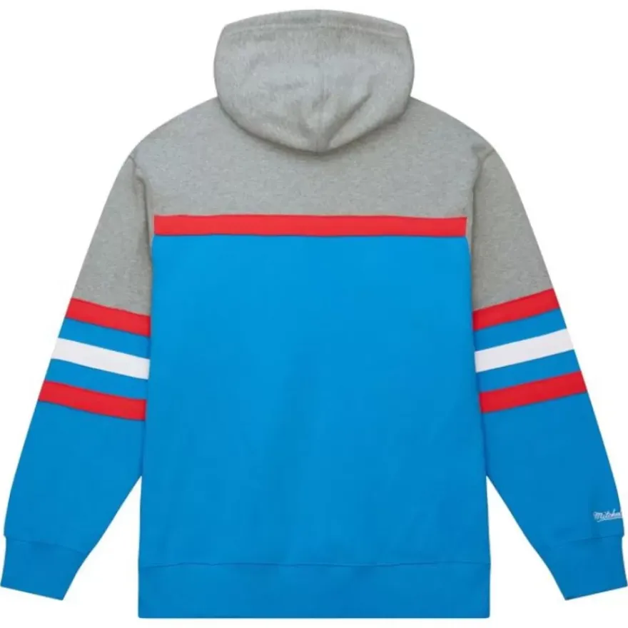 Mitchell & Ness Hoodies & Sweatshirts-Head Coach Hoodie Quebec Nordiques