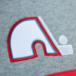 Mitchell & Ness Hoodies & Sweatshirts-Head Coach Hoodie Quebec Nordiques