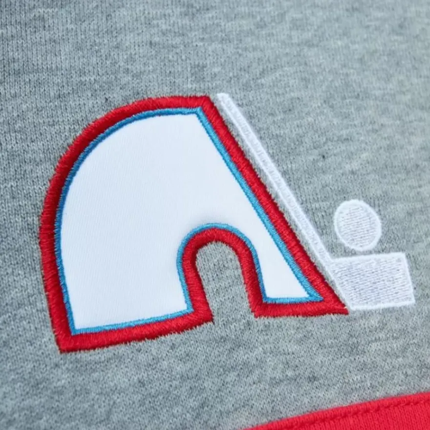 Mitchell & Ness Hoodies & Sweatshirts-Head Coach Hoodie Quebec Nordiques